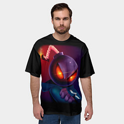 Футболка оверсайз мужская Friday Night Funkin Витти, цвет: 3D-принт — фото 2