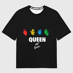 Футболка оверсайз мужская Hot Space, цвет: 3D-принт