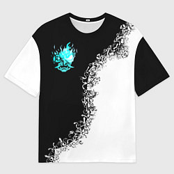 Футболка оверсайз мужская Инверсия, цвет: 3D-принт