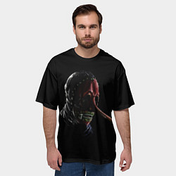 Футболка оверсайз мужская Chris Fehn, цвет: 3D-принт — фото 2