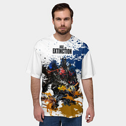 Футболка оверсайз мужская Эпоха Истребления, цвет: 3D-принт — фото 2