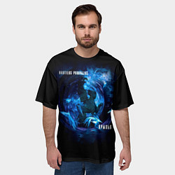 Футболка оверсайз мужская Nautilus Pompilius КРЫЛЬЯ, цвет: 3D-принт — фото 2