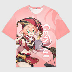 Футболка оверсайз мужская Genshin Impact, Янь Фэй, цвет: 3D-принт