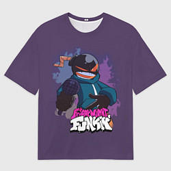 Футболка оверсайз мужская Friday Night Funkin УИТТИ, цвет: 3D-принт