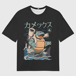 Футболка оверсайз мужская Бластозавр, цвет: 3D-принт