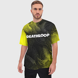 Футболка оверсайз мужская Deathloop - Hyperbeast, цвет: 3D-принт — фото 2