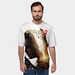 Футболка оверсайз мужская Dying Light 2 Original, цвет: 3D-принт — фото 2