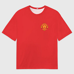 Футболка оверсайз мужская Ronaldo Manchester United, цвет: 3D-принт