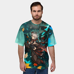 Футболка оверсайз мужская Казуха Kazuha Z, цвет: 3D-принт — фото 2