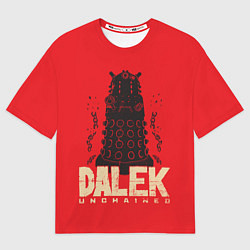 Футболка оверсайз мужская Dalek, цвет: 3D-принт