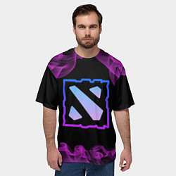 Футболка оверсайз мужская Дота - Dota 2, цвет: 3D-принт — фото 2