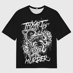 Футболка оверсайз мужская Thy Art Is Murder, цвет: 3D-принт