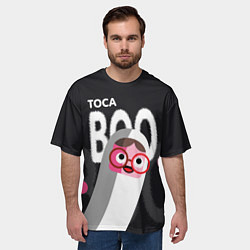 Футболка оверсайз мужская Toca Boo, цвет: 3D-принт — фото 2