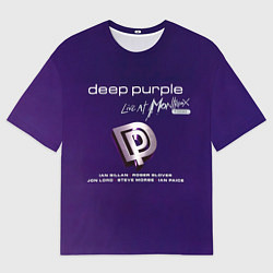 Футболка оверсайз мужская Deep Purple - Live at Montreux 1996, цвет: 3D-принт