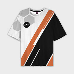 Футболка оверсайз мужская CS:GO Asiimov Edition, цвет: 3D-принт