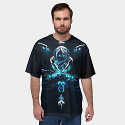 Футболка оверсайз мужская Рэйф, цвет: 3D-принт — фото 2