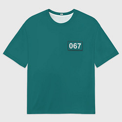 Мужская футболка оверсайз Персонаж 067