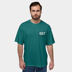 Футболка оверсайз мужская Персонаж 067, цвет: 3D-принт — фото 2