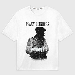 Футболка оверсайз мужская Thomas Shelby Peaky Blinders, цвет: 3D-принт