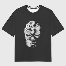 Футболка оверсайз мужская Каменная маска Джо Джо, цвет: 3D-принт