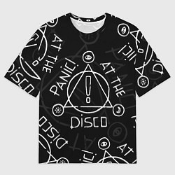 Мужская футболка оверсайз Panic! At the Disco - Pray For The Wicked