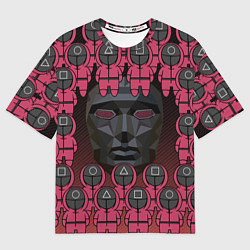 Футболка оверсайз мужская ВЕДУЩИЙ С ОХРАННОЙ GUARDS, цвет: 3D-принт