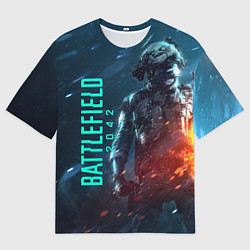 Мужская футболка оверсайз BATTLEFIELD 2042 SOLDIER WARS