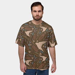 Футболка оверсайз мужская Литой стриж, цвет: 3D-принт — фото 2