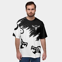 Футболка оверсайз мужская ТОКИЙСКИЕ МСТИТЕЛИ ВАЛЬГАЛЛА, цвет: 3D-принт — фото 2