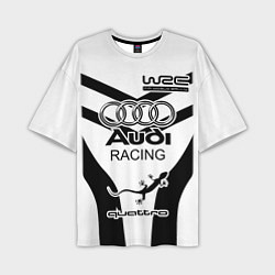 Мужская футболка оверсайз Audi Quattro