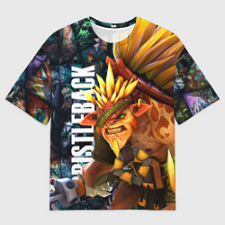 Футболка оверсайз мужская Бристелбек, цвет: 3D-принт