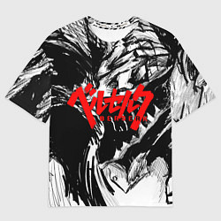 Мужская футболка оверсайз БЕРСЕРК РИСУНОК BERSERK