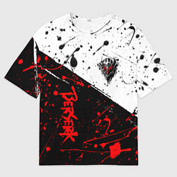 Футболка оверсайз мужская Berserk: Черная маска, цвет: 3D-принт
