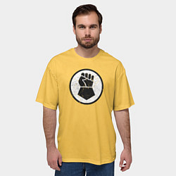 Футболка оверсайз мужская Имперские кулаки цвет легиона 7, цвет: 3D-принт — фото 2