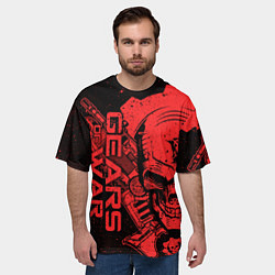 Футболка оверсайз мужская Gears 5 - Gears of War, цвет: 3D-принт — фото 2