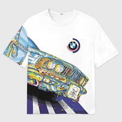 Футболка оверсайз мужская Бэха в стиле поп-арт, цвет: 3D-принт