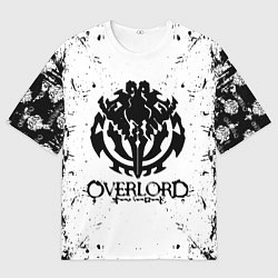 Футболка оверсайз мужская OVERLORD паттерн, цвет: 3D-принт