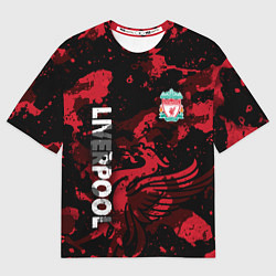 Мужская футболка оверсайз Ливерпуль, Liverpool