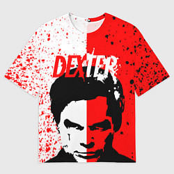 Футболка оверсайз мужская ДЕКСТЕР DEXTER NEW BLOOD, цвет: 3D-принт