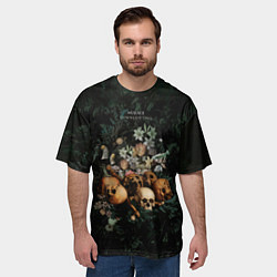 Футболка оверсайз мужская Дауншифтинг, цвет: 3D-принт — фото 2