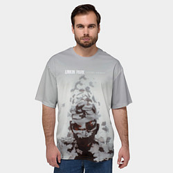 Футболка оверсайз мужская Living Things - Linkin Park, цвет: 3D-принт — фото 2