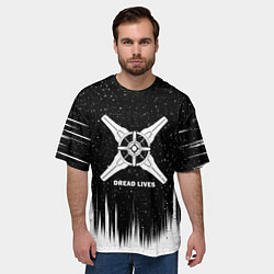 Футболка оверсайз мужская Dread Lives Metroid Dread, цвет: 3D-принт — фото 2