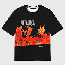 Футболка оверсайз мужская Load - Metallica, цвет: 3D-принт