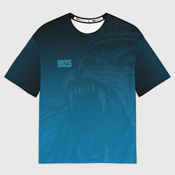 Мужская футболка оверсайз 1925 SPB Lion Dark Theme