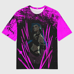 Футболка оверсайз мужская Pink Jinx, цвет: 3D-принт