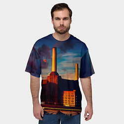 Футболка оверсайз мужская Animals - Pink Floyd, цвет: 3D-принт — фото 2