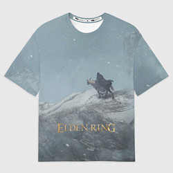 Футболка оверсайз мужская Elden Ring - потухший странник, цвет: 3D-принт