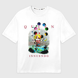 Футболка оверсайз мужская Innuendo - Queen, цвет: 3D-принт