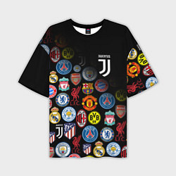 Мужская футболка оверсайз JUVENTUS LOGOBOMBING SPORT