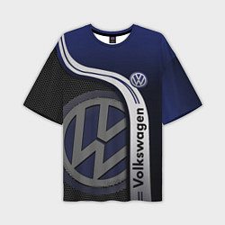 Мужская футболка оверсайз Volkswagen Фольксваген